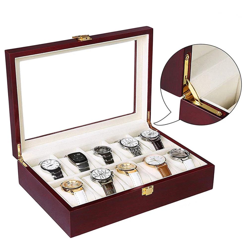 Edele Houten Horlogebox - AurumBox™