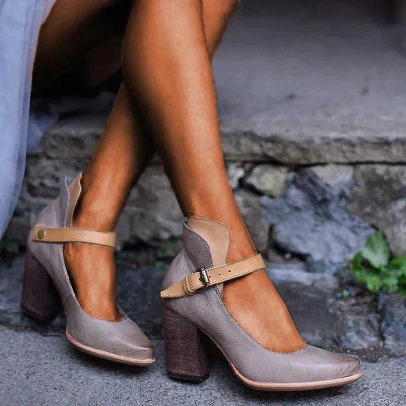 Delphine - Mary Jane Pumps - Fraccini
