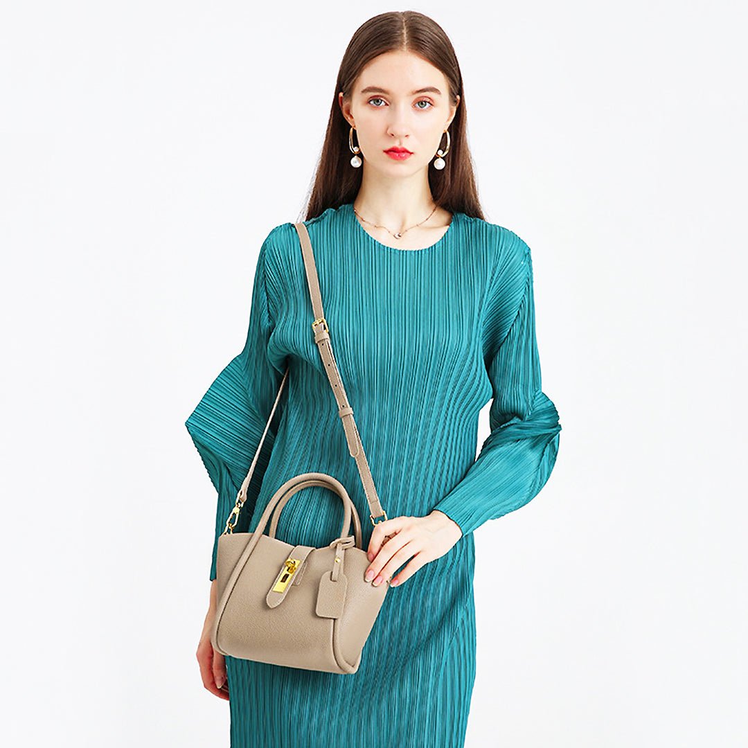 Emme - Luxe Leren Bucket Bag - Fraccini