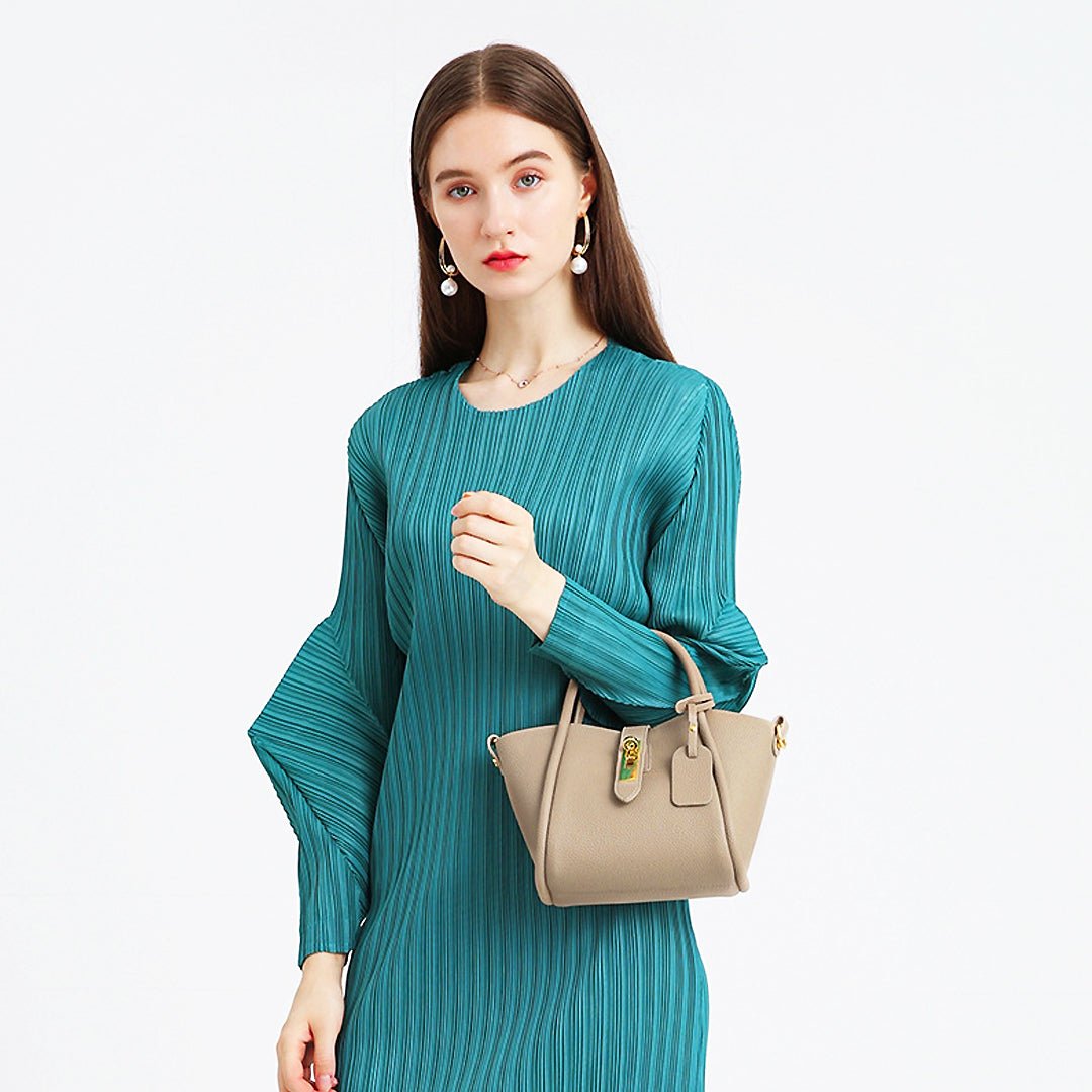 Emme - Luxe Leren Bucket Bag - Fraccini