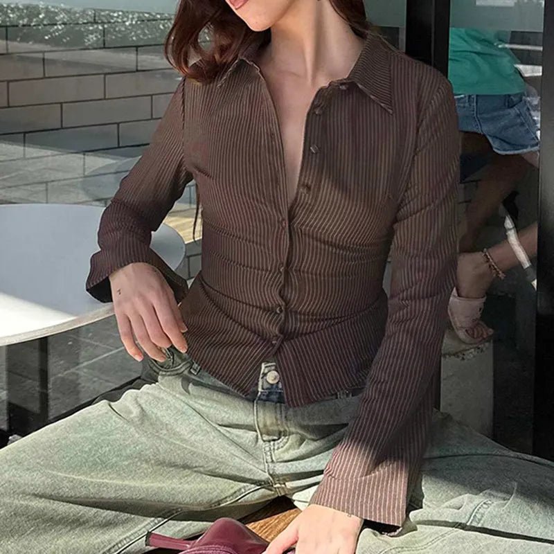 Eva - De Elegante Retro Blouse - Fraccini